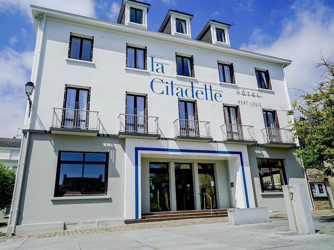 Hotel Spa De La Citadelle Lorient Port-Louis Exterior foto